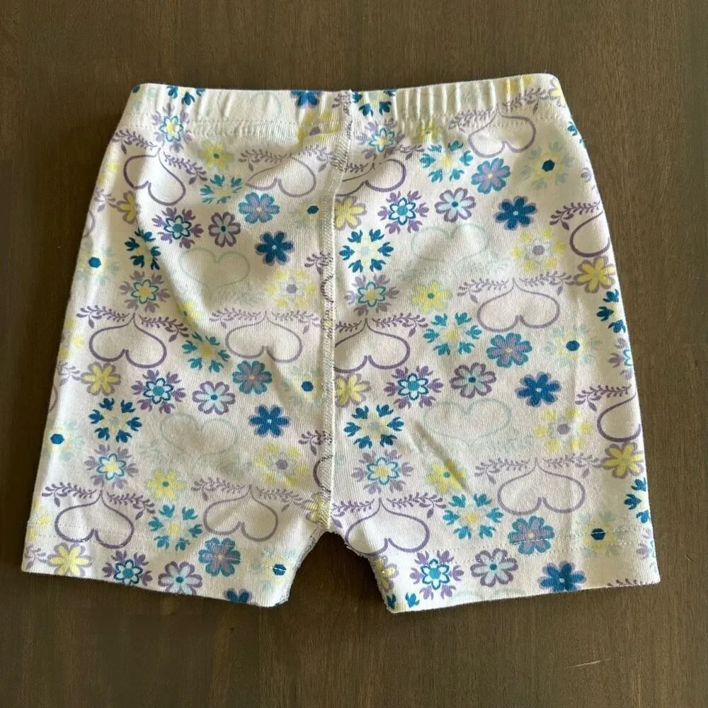 Hanna Andersson X Disney size 4 Purple Short John Pajama BOTTOM ONLY